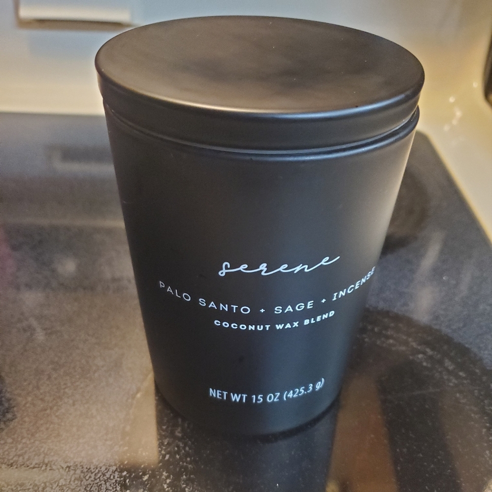 Empty candle jar